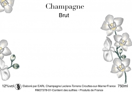 Champagne LECLERE-TORRENS - M. Orchidées