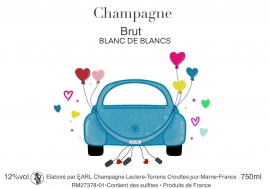 Champagne LECLERE-TORRENS - M. voiture Cœur